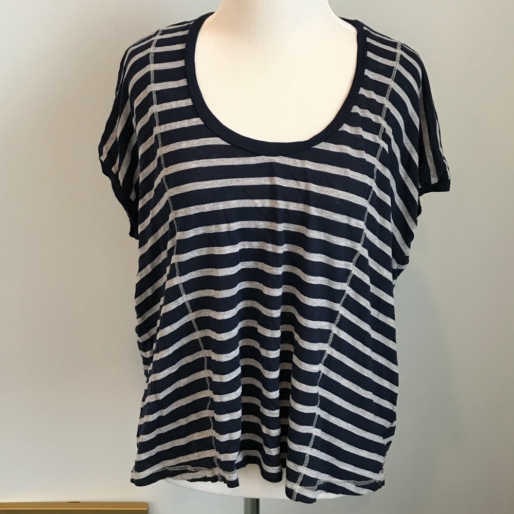 Splendid modal blend striped T-shirt size small